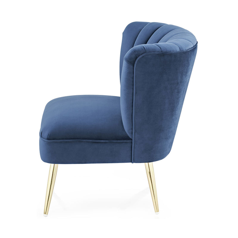 Navy blue shop cocktail chair