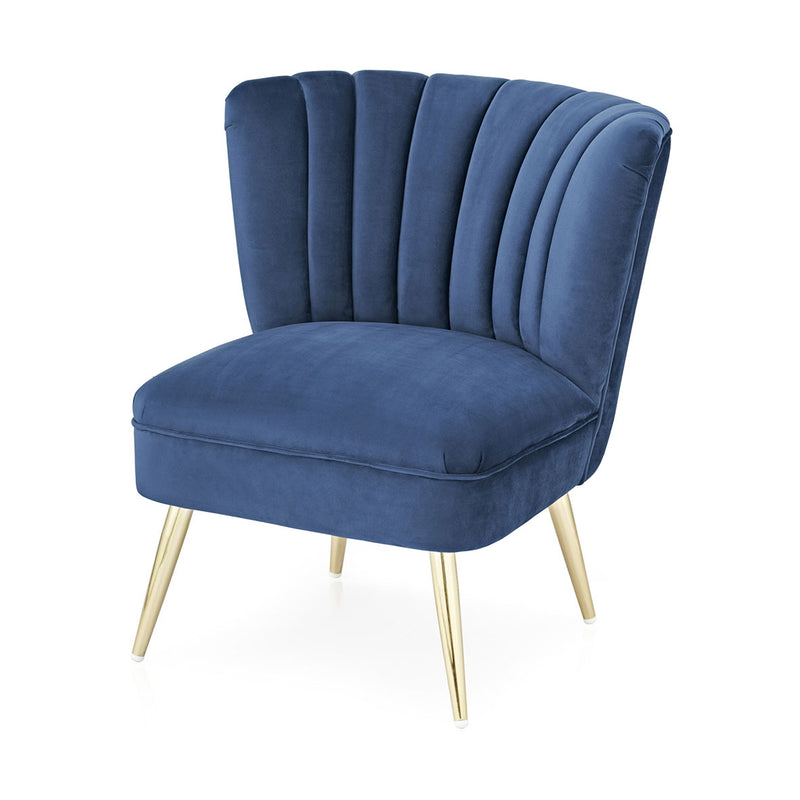 Navy blue shop cocktail chair